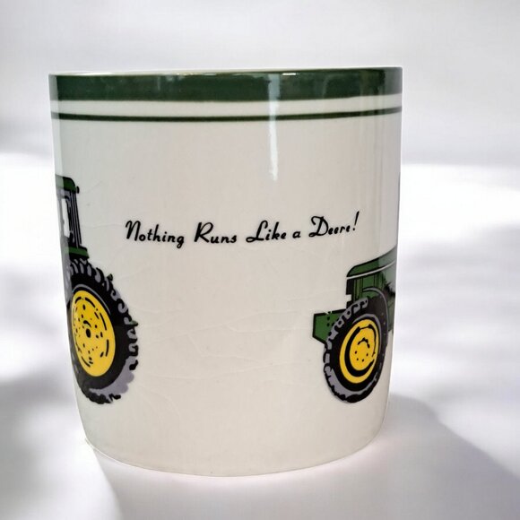 John Deere Nothing Runs Like A Deere Tractor Gibson Coffee Mug Licensed - Picture 5 of 9
